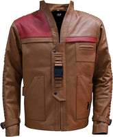 John Boyega Star-wars Cosplay Finn Leather Jacket - MNCLeather